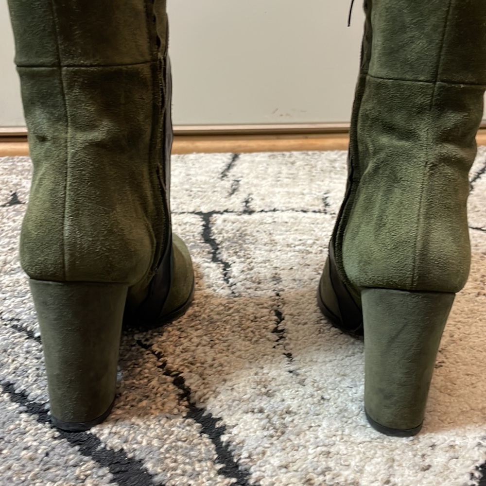 💙Gordana Dimitrijevic Suede Leather Tall Boots - Picture 6 of 15